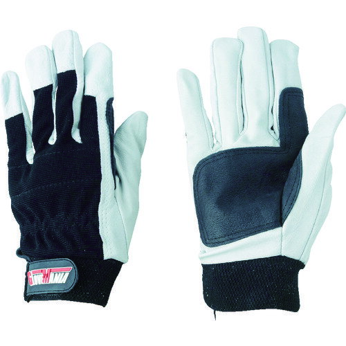 【即納在庫品】「直送」川西工業 2397L プロコンボレザーメカニックグローブ 1P Lサイズ KAWANISHI