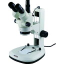 TRUSCO ZMSR-T1 ズーム実体顕微鏡 三眼 LEDリング照明付 SCOPRO スコープロ ZMSRT1 206-6089