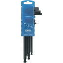 【即納在庫品】「直送」エイト EIGHT 016-1510D 六角棒スパナ ボールポイント セミロング ドアホルダー セット 0161510D