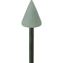 【即納在庫品】「直送」ナカニシ 42536 軸付砥石 1Pk 袋 =10本入 粒度#120 ホワイト テーパー 外径13mm