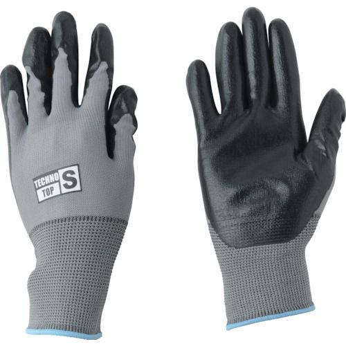 【即納在庫品】「直送」川西工業 2983S テクノトップ ブラック S