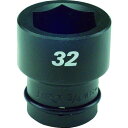 【即納在庫品】「直送」FPC 34WS32 インパクト ショート ソケット 差込角19mm 対辺32mm 1.1/4