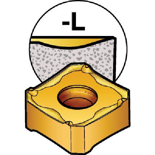 【即納在庫品】「直送」サンドビック SV 345R-13T5E-ML1040 【10個入】 コロミル345用チップ COAT345R13T5EML8716104...