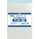 「直送」HEIKO 6740850 OPP袋 テープ付き クリスタルパック T14－20 100枚入り6740850T1420 シモジマ ヘイコー SHIMOJIMA