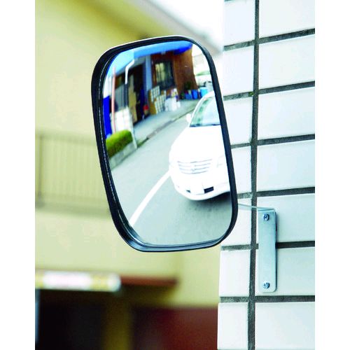 【11/25限定!抽選で最大100%ポイントバック】【即納在庫品】「直送」光 GM169 ガレージミラー 角型160×190MM マグネット付 ガレージミラー角...