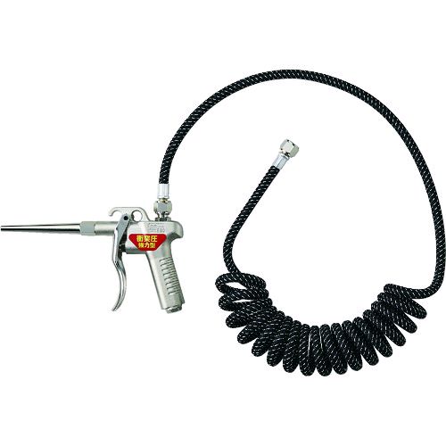 【即納在庫品】「直送」WTB E80-103T 糸巻きコイルホースエアーダスターガンセットE80103T WTBワタベコーポレーション コイルホース付エアダスター