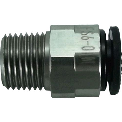 ��¨Ǽ�߸��ʡۡ�ľ�����������̾� FS6-01M �ե�����SUS�ᥤ�륳�ͥ��� 6mm��R1��8 FS601M 222-9277 ����� CHIYODA ���塼�ַѼ�