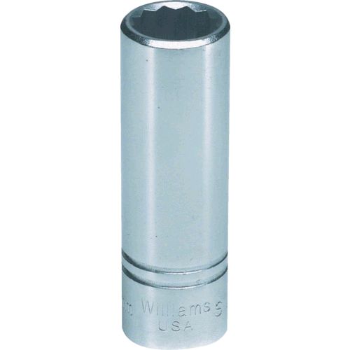 【即納在庫品】「直送」JHWSMD1215 1／2ドライブ ディープソケット 12角 15mm WILLIAMS JHWSMD-1215 ウィリアムズ