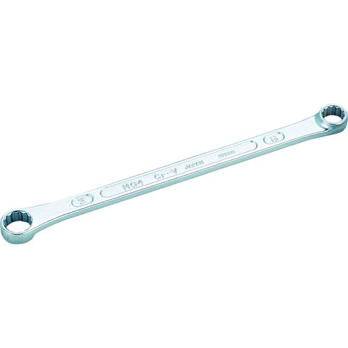 【即納在庫品】「直送」前田金属工業 TONE M041417 両口ロングめがねレンチ ストレート 対辺寸法14×17mm 全長252mm 369-8572 トネ 両口 長さ