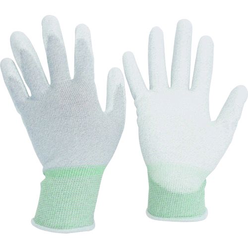 【即納在庫品】「直送」ミドリ安全 MCG800N-M 静電気拡散性手袋 手のひらコート MCG−800N M 10双入 MCG800NM