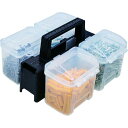 【即納在庫品】「直送」明邦化学工業 4963189014335 パーツケースストッカー4P