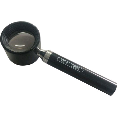 Magnifying Glasses - 【即納在庫品】「直送」トラスコ中山 TRUSCO TL-HL15K 高倍率ルーペ 15倍 レンズ径Φ21 TLHL15K 276-8551 生産加工用品