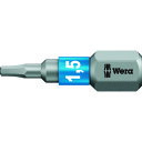 【即納在庫品】「直送」Wera 056680 840/1 BTZ ヘックスプラスビット 1.5 x 25 mm 56680 Wera社 ドライバービット 先端工...