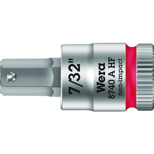 【即納在庫品】「直送」Wera 003387 8740A HFソケット Hex−Plus SW7／32 3387 Wera社 作業工具 ヴェラ