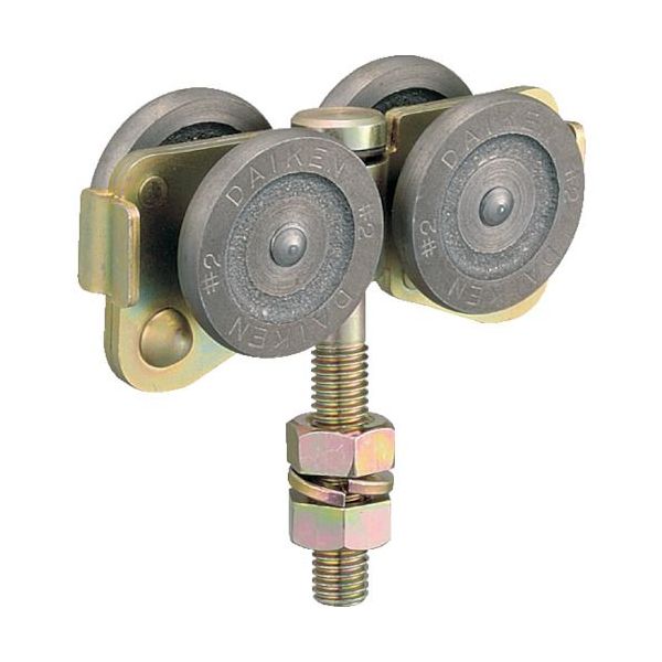 【即納在庫品】「直送」【個数：1個】ダイケン 3-4WHTR 3号ドアハンガー用トロリー複車 34WHTR 275-3065 DAIKEN