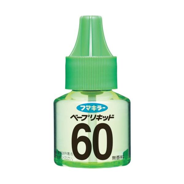 【即納在庫品】「直送」フマキラー 427134 ベープリキッド60日無香料2本入