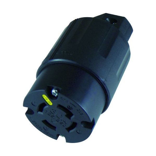 【即納在庫品】「直送」アズワン 4-506-05 引掛形 ナイロンコネクタボディ 接地3P30A125／250V 450605