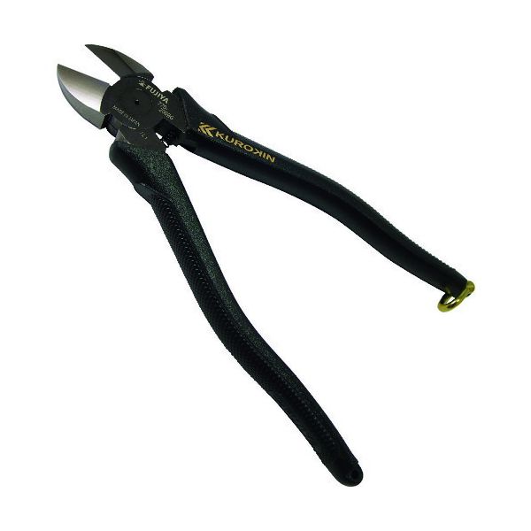 【即納在庫品】「直送」フジ矢 770-200BG 電工名人強力ニッパ ラウンド刃・黒金 770200BG 黒金 ラウンド刃 KUROKIN FUJIYA ニッパー 切断工具 作業工具 フジヤ 電工名人強力ニッパ ラウンド刃・黒金1950092