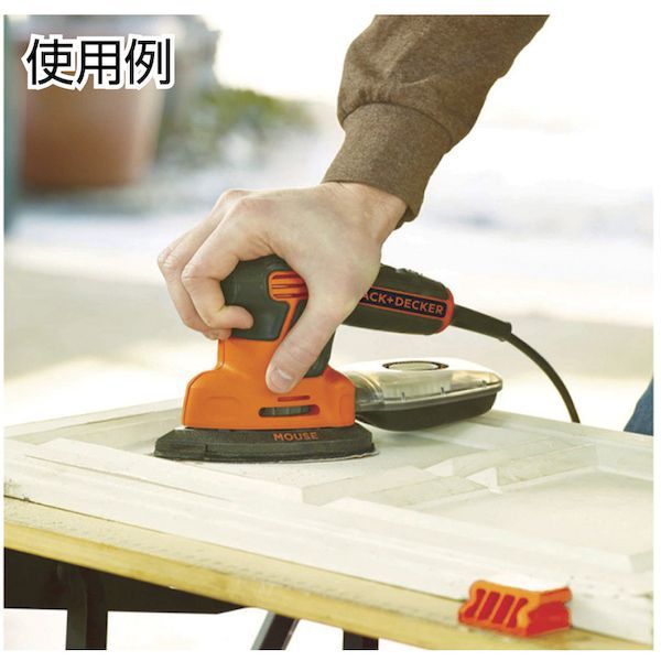 【即納在庫品】「直送」ブラック＆デッカー BLACK&DECKER 74-586GA サンドペ−パ−＃240 5枚入り 74586GA