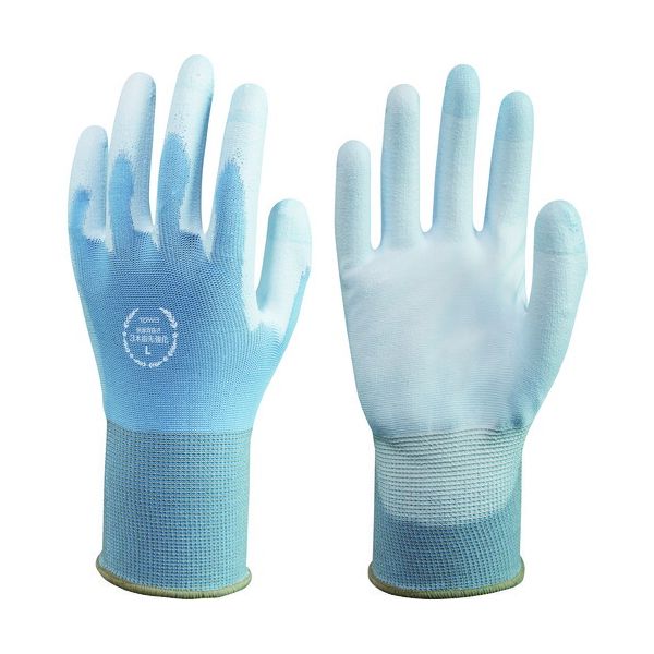 【即納在庫品】「直送」トワロン 858-L ウレタン背抜き手袋 快適背抜き3本指先強化3双組 L 3双入 858L 東和コーポレーション TOWA CORPOR...