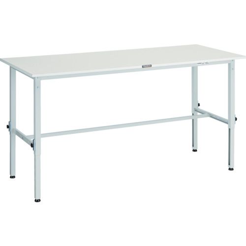 【個人宅配送不可】トラスコ TRUSCO AEM-1860W 直送 代引不可・他メーカー同梱不可 AEM型高さ調節作業台 1800X600XH650−950 ホワイト色AEM1860W8500 ホワイト(4)
