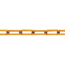 【即納在庫品】「直送」【個数:1個】ニッサチェイン AL50GOLD アルミ金リンクチェイン 5.0mmX15M【送料無料】 NISSA アルミニウム 金色