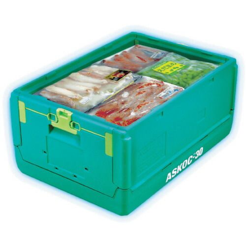 ヒシ ASKOC30SET 直送 代引不可・他メーカー同梱不可 ASKOC−30本体・蓋セット 緑