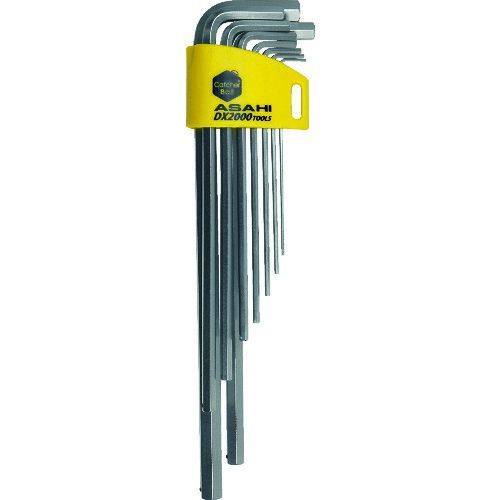 【即納在庫品】「直送」旭金属工業 ASAHI AYKS910 ASH キャッチャーレンチロング六角棒レンチセット9本 325-8696 TOOLS アサヒ