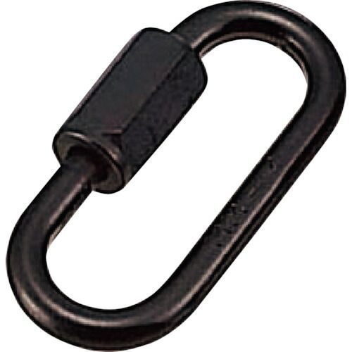 (LINEクーポン有)【即納在庫品】「直送」水本 B-492 アルミリングキャッチ アルマイト付 ブラック 線径6mm 長さ49mm B492 水本機械製作所 荷役工具 作業工具 MIZUMOTO MACHINE(4.0)