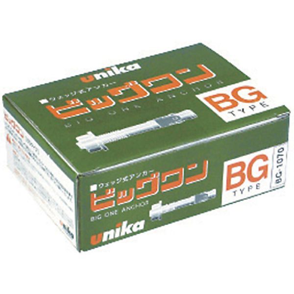 ユニカ BG1070 ビッグワン　BG−1070 30入 379-4016 BGタイプ unika
