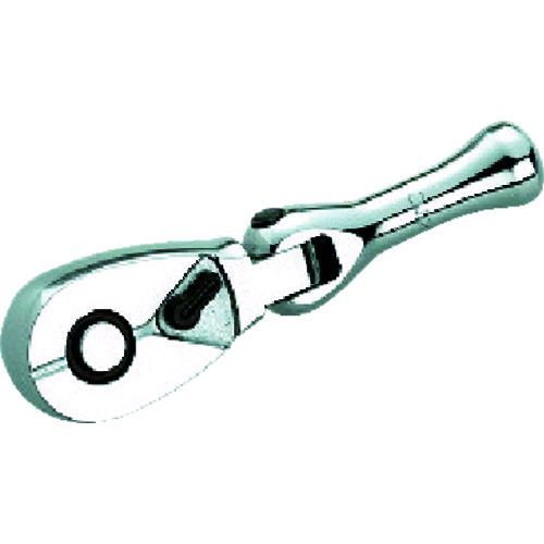 【即納在庫品】「直送」KTC 京都機械工具 BR2FS 6．3sq．フレックスショートラチェットハンドル 歯数36枚 差込角6．35mm 全長80mm フレックスショートラチェットハンドル ケイティーシー KYOTO TOOL