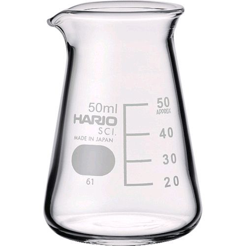 【即納在庫品】「直送」HARIO CB-50-SCI コニカルビーカー 目安目盛付 50mlCB50SCI