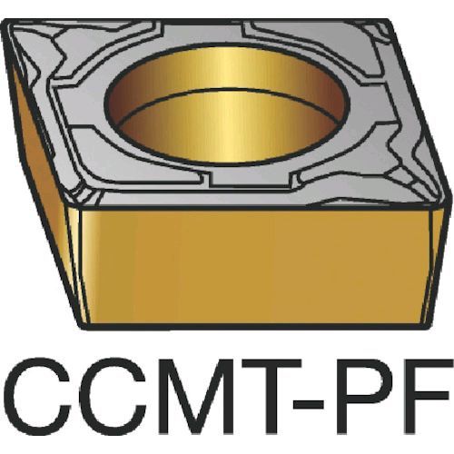 【即納在庫品】「直送」SV CCMT 06 02 04-PF 5015 一般旋削用チップCMT 10個入 CCM CCMT060204PF5015