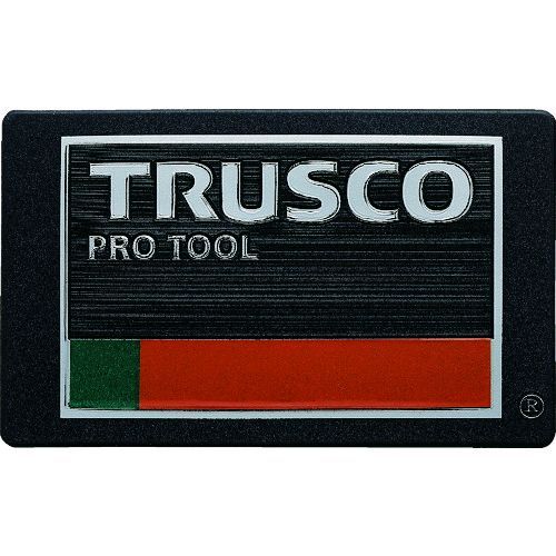 【即納在庫品】「直送」TRUSCO EBTRL-P2 超耐候性軟質エンブレム PRO TOOLロゴ エンボス加工タイプ EBTRLP2