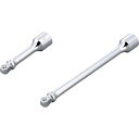 【即納在庫品】「直送」TONE トネ EX31-075 首振エクステンションバー 差込角9.5mm 全長75mm 構造用鋼EX3107 EX31075 前田金属工業 差込角 長さ(4)
