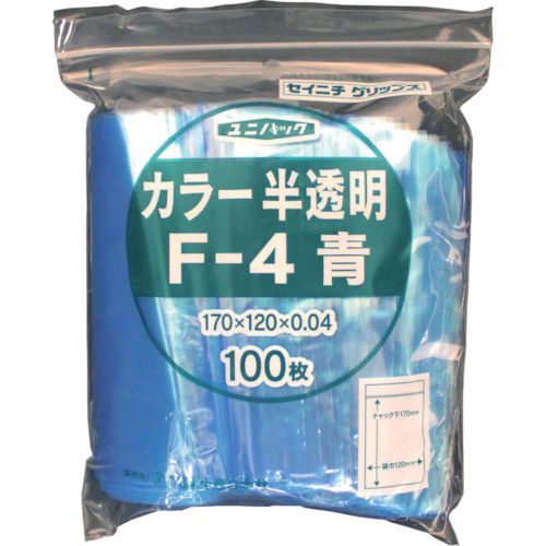 【特長】●スタンダードなフィルム厚0.04mmのチャック付ポリエチレン袋です。【用途】●部品等の保管、管理。【仕様】●厚さ(mm)：0.04●縦(mm)：170●色：半透明ブルー●横(mm)：120【仕様2】●厚さ：0.04mm【材質／仕上】●ポリエチレン（PE）【原産国】日本補足商品ワード：測定器・工具のイーデンキ edenki　ゴミ袋　チャック付　RECLOSABLE　梱包結束用品　チャックポリ袋　POLY　ポリ袋　BAGS類似商品はこちらAYN0722 チャック付ポリ袋 ユニパック 1,151円AYN0715 チャック付ポリ袋 ユニパック 793円AYN0713 チャック付ポリ袋 ユニパック 793円AYN0716 チャック付ポリ袋 ユニパック 724円［B-4-CB］ チャック付ポリ袋 ユニパック1,086円AYN0706 チャック付ポリ袋 ユニパック 933円AYN0724 チャック付ポリ袋 ユニパック 1,265円セイニチ MARK8F チャック付ポリ袋 ユニ1,190円AYN0708 チャック付ポリ袋 ユニパック 933円AYN0705 チャック付ポリ袋 ユニパック 933円セイニチ E4CR チャック付ポリ袋 ユニパッ1,122円セイニチ C4CR チャック付ポリ袋 ユニパッ836円