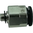 【即納在庫品】「直送」千代田通商 F6-M5M ファイブメイルコネクタ 6mm・M5X0.8 F6M5M 158-4227 チヨダ CHIYODA チューブ継手