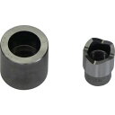 【即納在庫品】「直送」亀倉 HP-17B パワーマンジュニア丸穴パンチセット φ17mm HP17B 124-8529