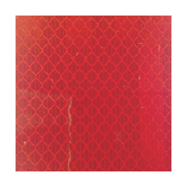 トラスコ TRUSCO HS-4522C R 高輝度反射シート カプセルレンズ型 455mmX227mm 赤 HS4522CR