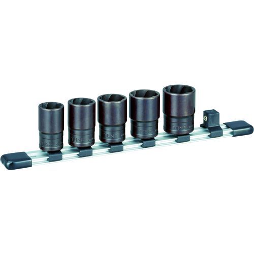 【即納在庫品】「直送」TONE トネ HTR405 トルネードソケットセット ホルダー付 5pcsHTR-405 310-9801 前田金属工業 差込角