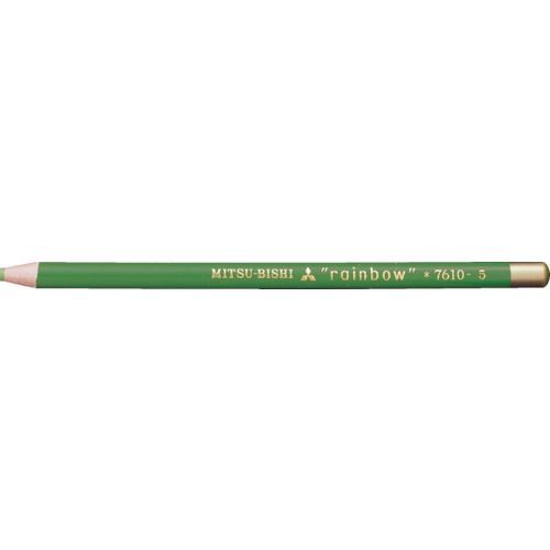 【即納在庫品】「直送」uni K7610.5 水性ダーマトグラフ 黄緑 12本入 三菱鉛筆 色鉛筆 三菱えんぴつ ダース