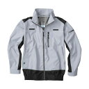空調服 KU92110K30S2 遮熱フルハーネス シルバー M