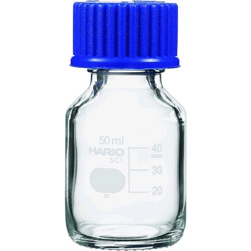 【あす楽対応】「直送」HARIO NBO-50-SCI 耐熱ねじ口瓶　50ml NBO50SCI