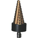 【即納在庫品】「直送」トラスコ中山 TRUSCO NMS-24G ステップドリル 2枚刃チタンコーティング 6〜24mm 段数10 切削工具 NM NMS24G...