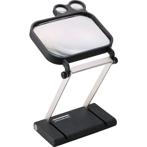 【即納在庫品】「直送」オーツカ NO.1795 ワイドビュースタンドルーペ 倍率 倍 1．8・4・7 NO.1795