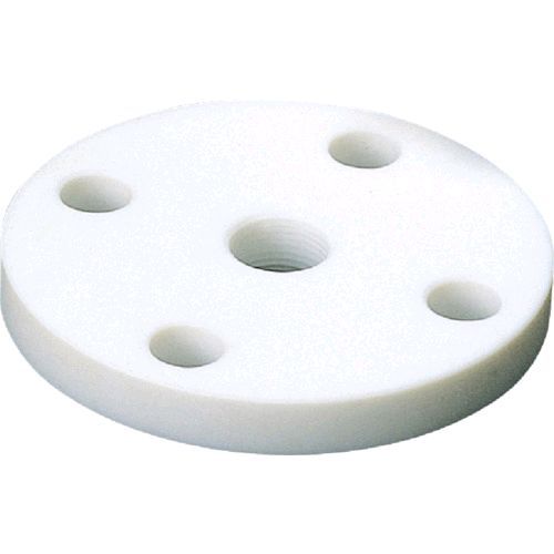 【即納在庫品】「直送」フロンケミカル［NR140522］ フッ素樹脂 PTFE フランジ 25A×10K×RC3／8