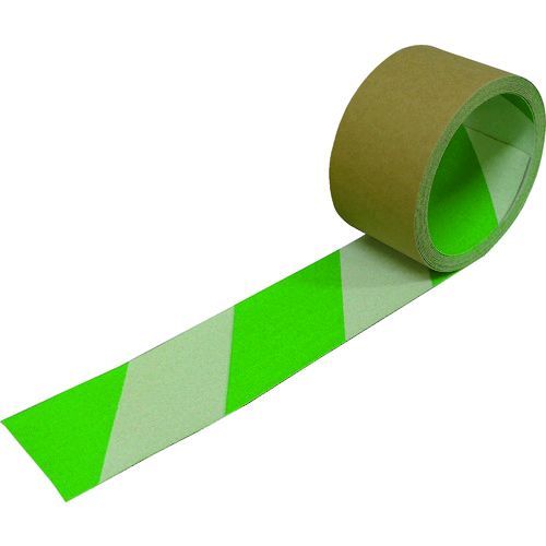 (LINEクーポン有)【即納在庫品】「直送」NCA NSP-503-FLZ-GW 蛍光ノンスリップ ゼブラタイプ 安全ゾーン 幅50mm×長さ3m×厚さ0．85mm NSP503F NSP503FLZGW ノリタケコーテッドアブレーシブ