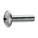 TRUSCO S003-0508 トラス頭小ねじ 三価白 M5×8 300本入 ヘキサゴンパック S0030508