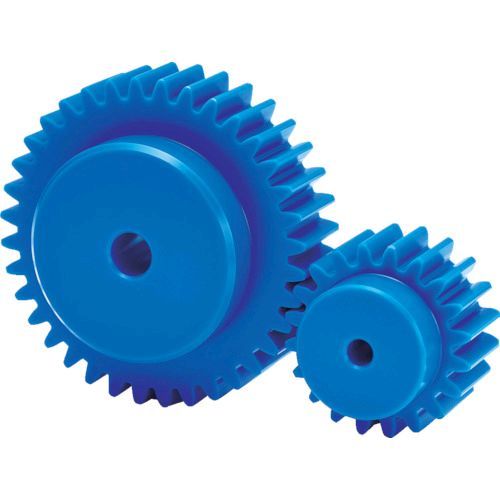 Rakuten - 【即納在庫品】「直送」KG S2.5BP12B-2510 フードコンタクト 青POM ギヤシリーズ 形状B1 モジュール2．5 歯数12 S2.5BP12B2510