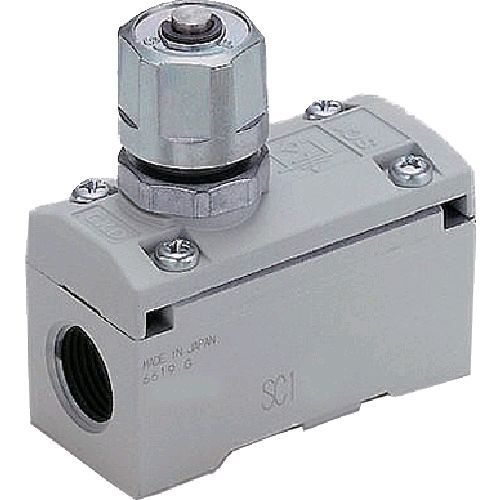 【即納在庫品】「直送」CKD SC1-10 スピードコントローラ 中口径タイプ Rc3／8 SC110